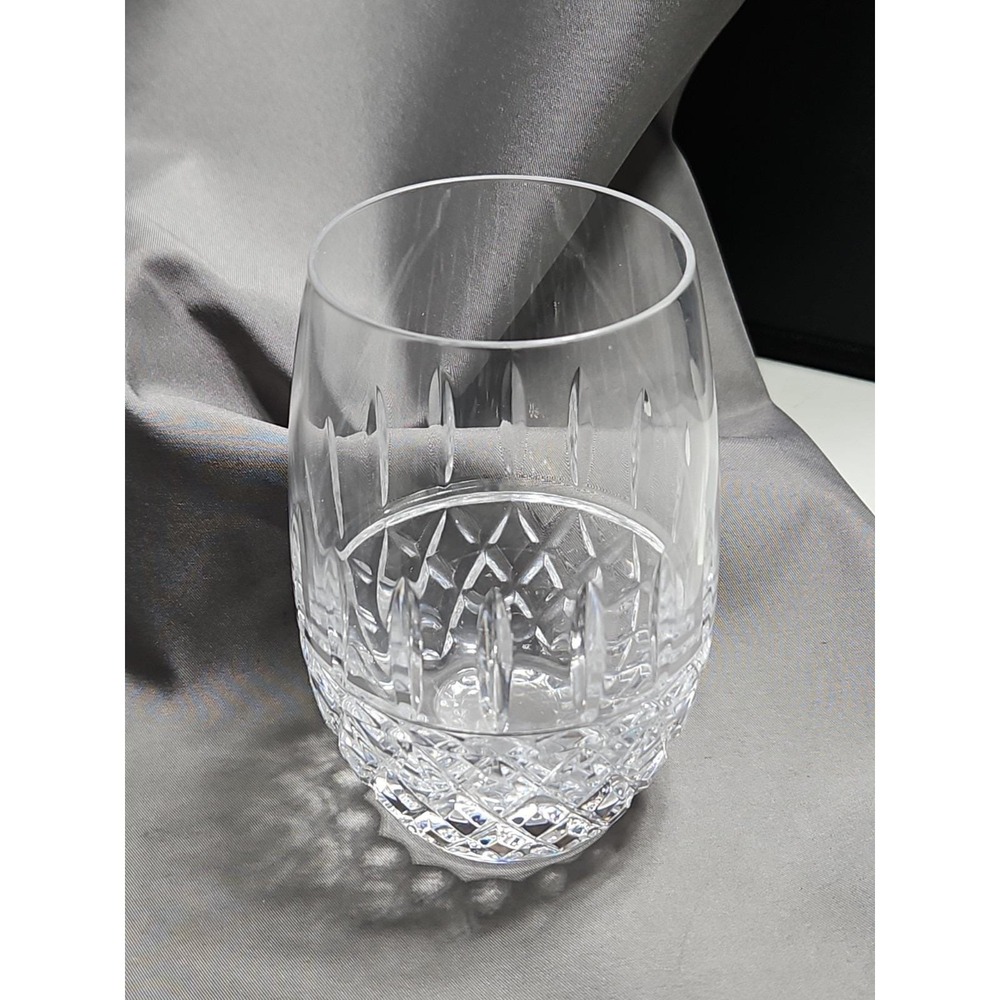 Waterford Crystal LISMORE Stemless Wine Rocks Glass Tumbler B